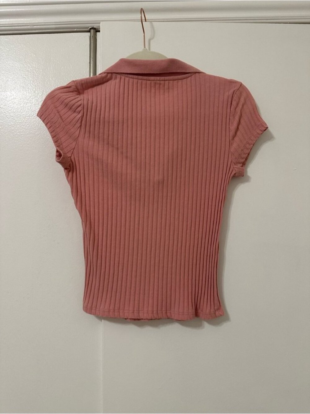 Summer top in dusty rose color - Picture 2 of 3
